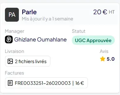 Capture partagée par Arthur