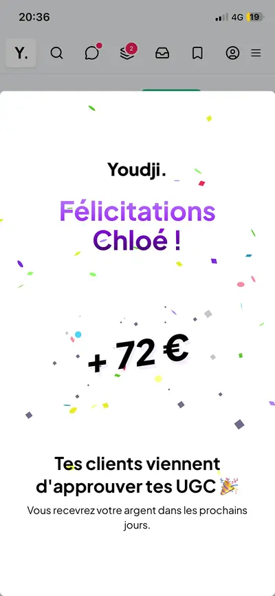 Capture partagée par Chloé