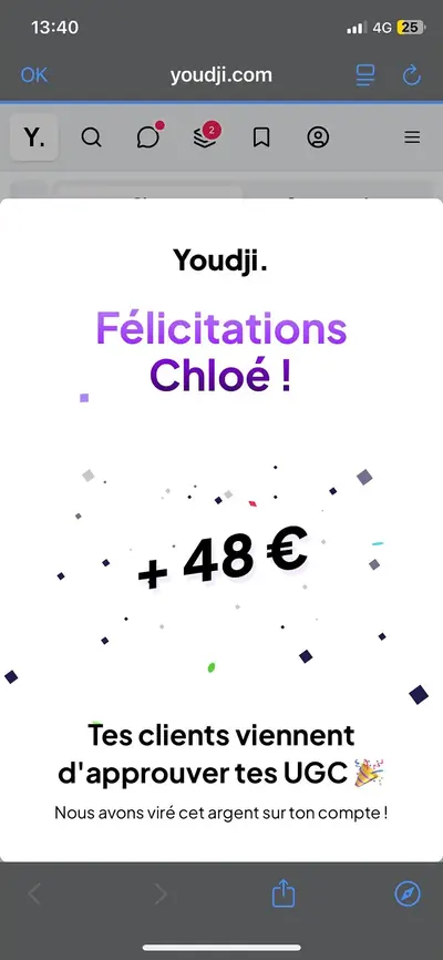 Capture partagée par Chloé