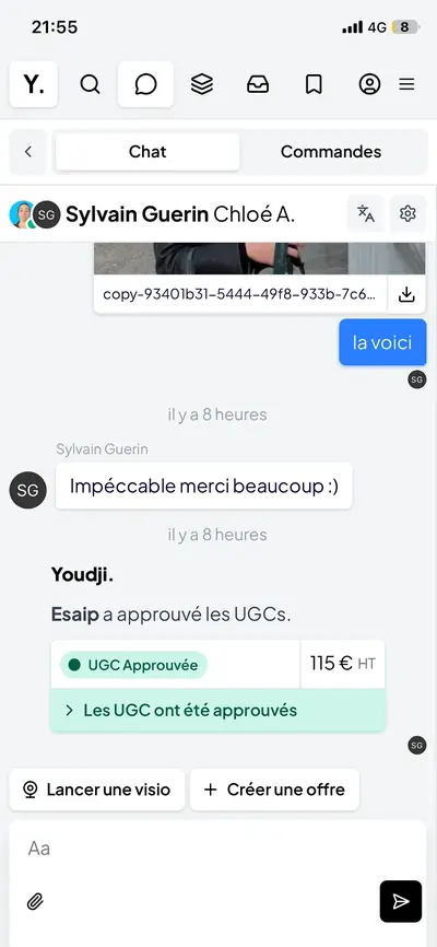 Capture partagée par Chloé
