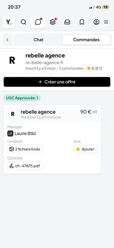 Capture partagée par Chloé