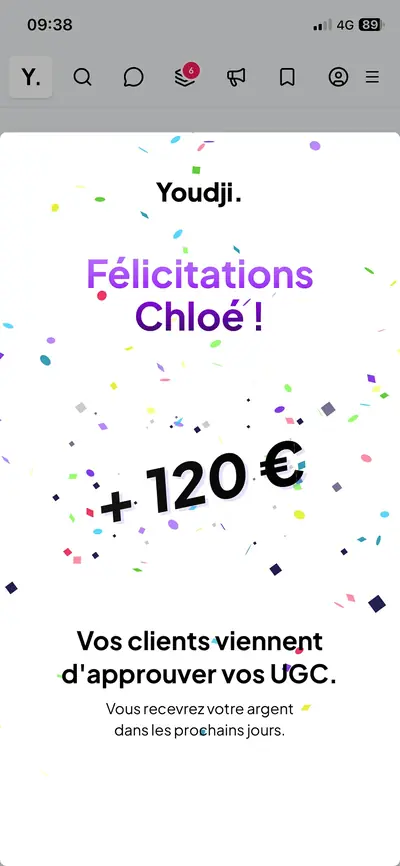 Capture partagée par Chloé