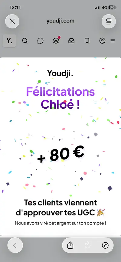 Capture partagée par Chloé